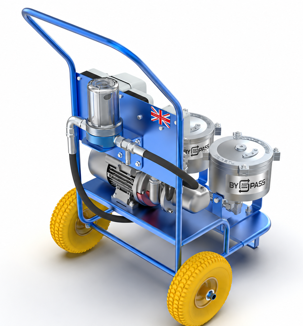 By Pass MS2 filtration system rear view